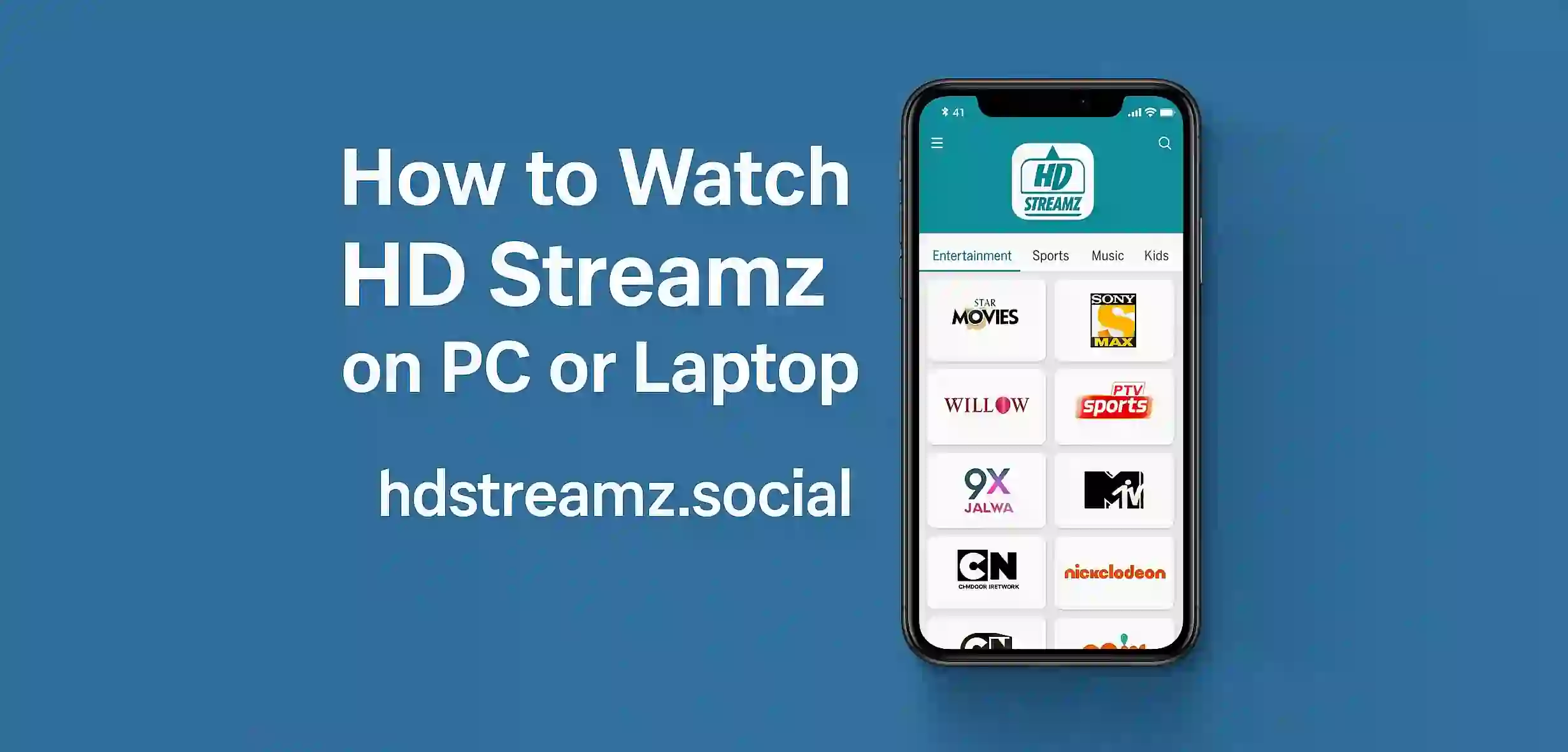 How to Watch HD Streamz on PC or Laptop