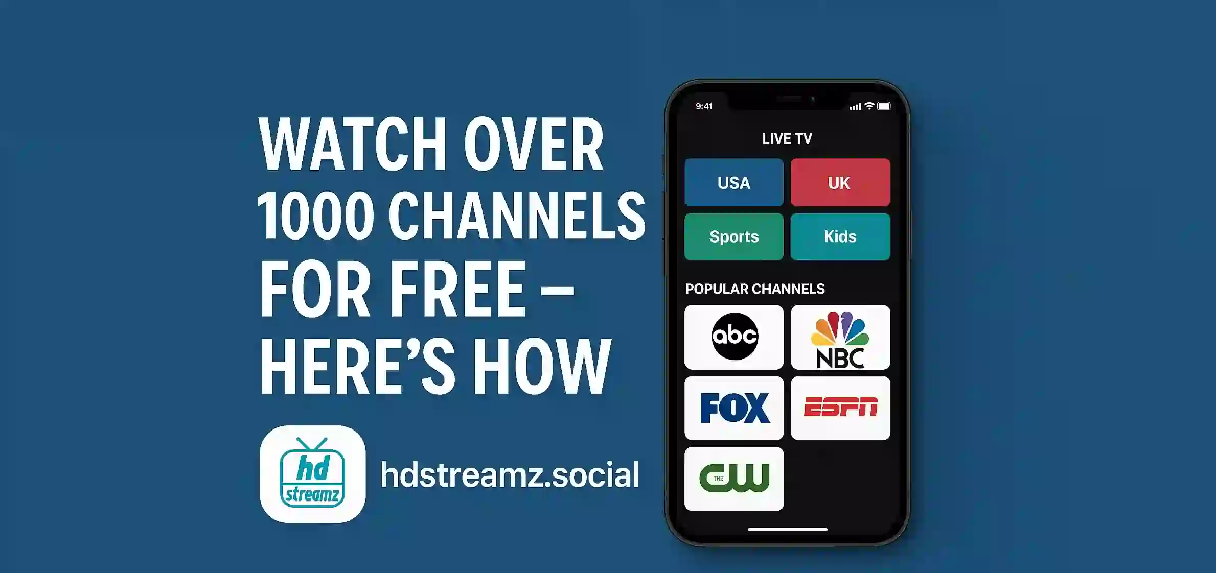 Watch Over 1000 Channels for Free – Here's How